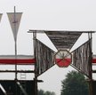 Kraków-Łagiewniki. Budowa miasteczka harcerskiego z okazji jubileuszowego zlotu z okazji stulecia ha