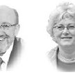 Od lewej Louis Michell, komisarz UE ds. rozwoju i pomocy humanitarnej i Mariann Fischer-Boel, komisa