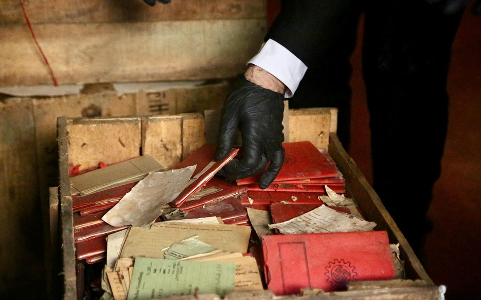 Materiały znalezione w piwnicy Sądu Najwyższego Argentyny