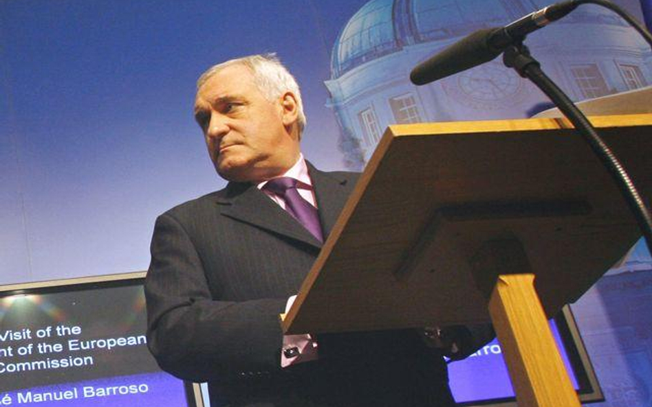 Premier Irlandii Bertie Ahern.