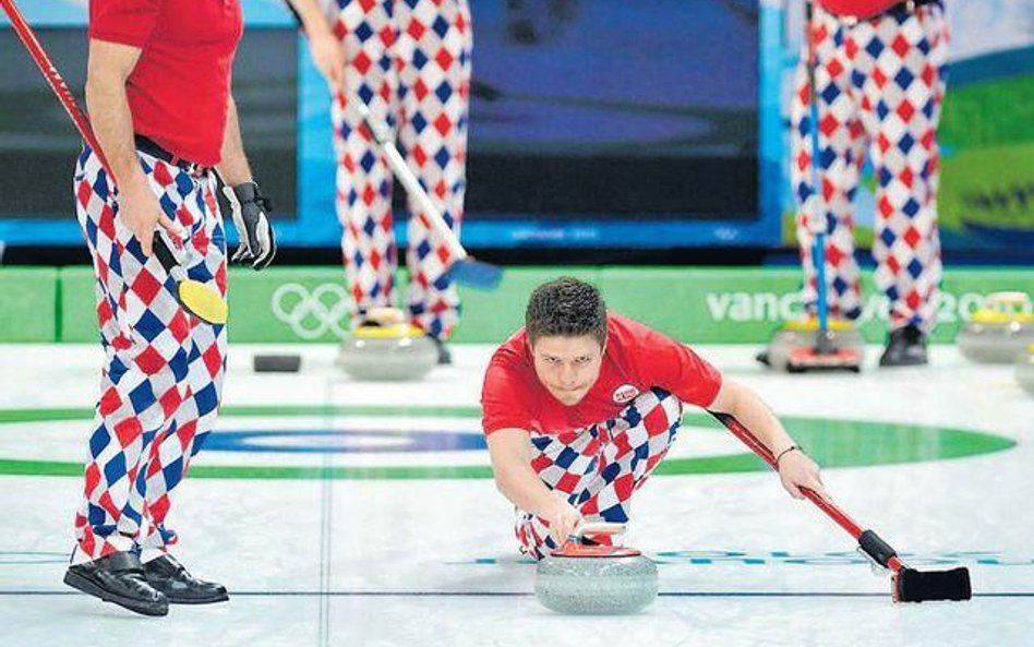 Męska reprezentacja Norwegii podczas treningu w Vancouver