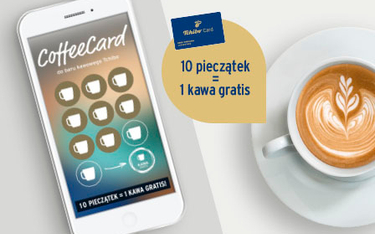 CoffeeCard – nowość w Klubie TchiboCard.  Pij kawę w barze i zbieraj pieczątki na darmowy napój!