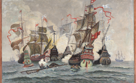 28 listopada 1627 r. w Zatoce Gdańskiej starły się okręty polskie ze szwedzkimi. Batalia ta przeszła