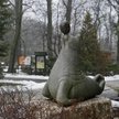 Kamienna foka z warszawskiego zoo