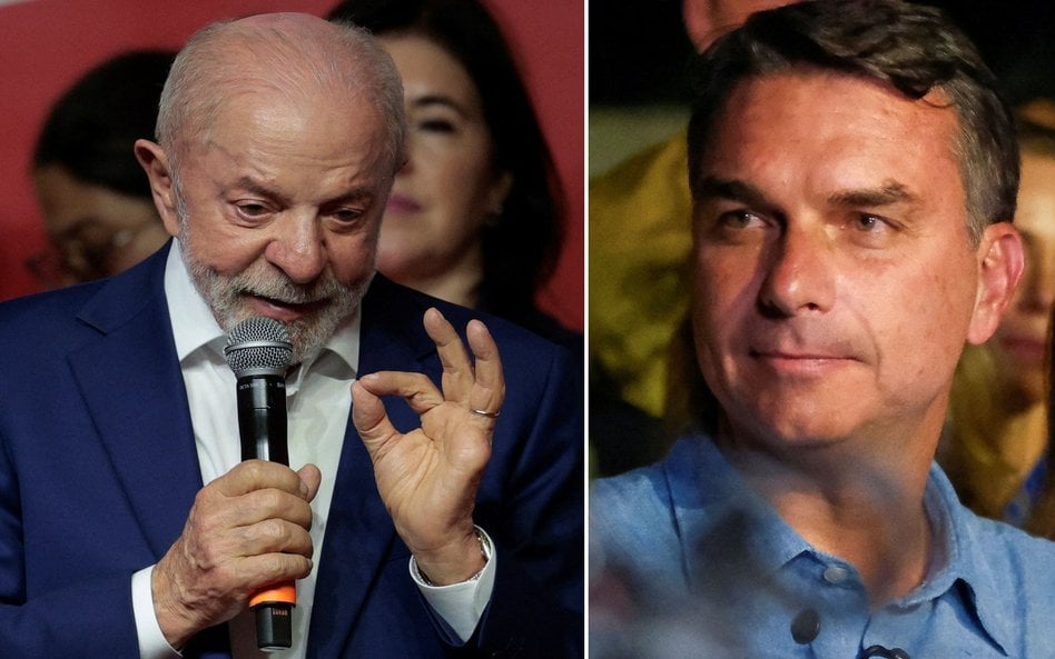 Lula i Flavio Bolsonaro zmierzą się w II turze wyborów prezydenckich w Brazylii