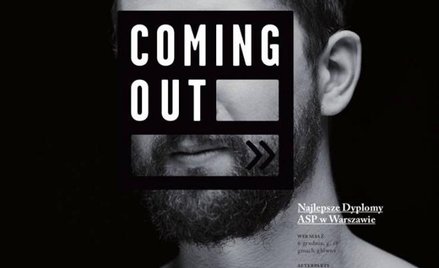 Autorem plakatu „Coming Out" jest Piotr Karski