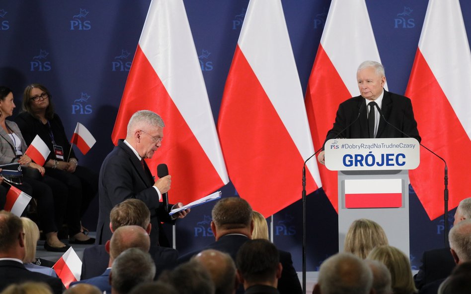 Prezes PiS Jarosław Kaczyński