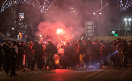 Bruksela, okolice dworca kolejowego Bruksela-Południe
