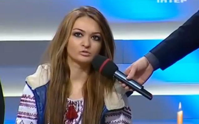 Lida Pankiv w telewizji Inter