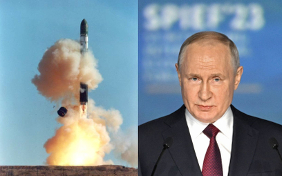 Władimir Putin i inni przedstawiciele władz Rosji regularnie grożą Zachodowi bronią atomową