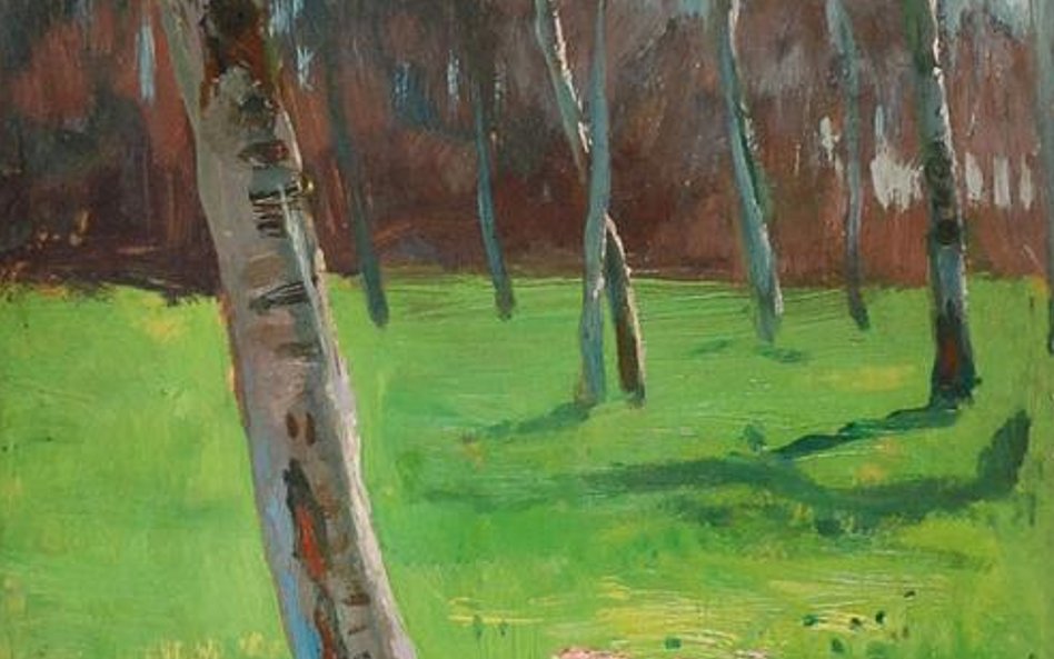 Jan Stanisławski (1860 – 1907), Wiosna – Park krakowski