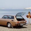 Volvo 1800ES z dawnych katalogów – skutecznie reklamowano ten niebanalny wóz.