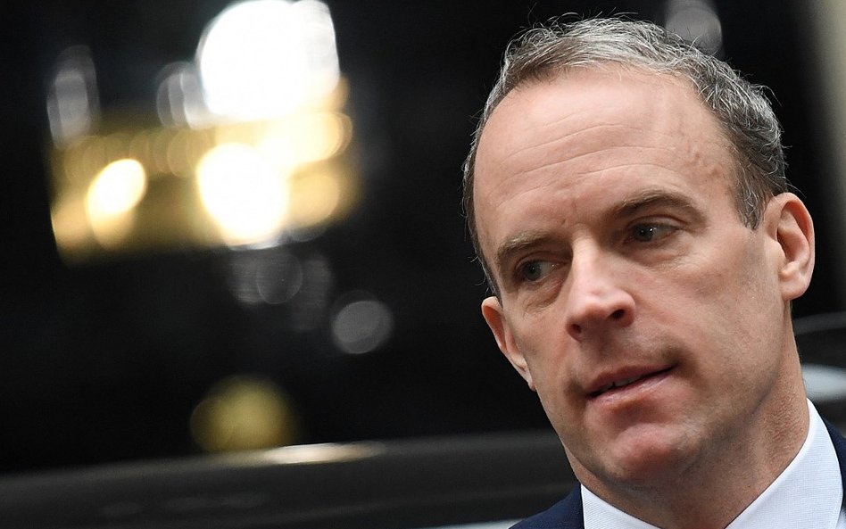 Wicepremier Wielkiej Brytanii Dominic Raab