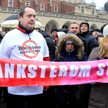 Kraków, protest "frankowiczów"