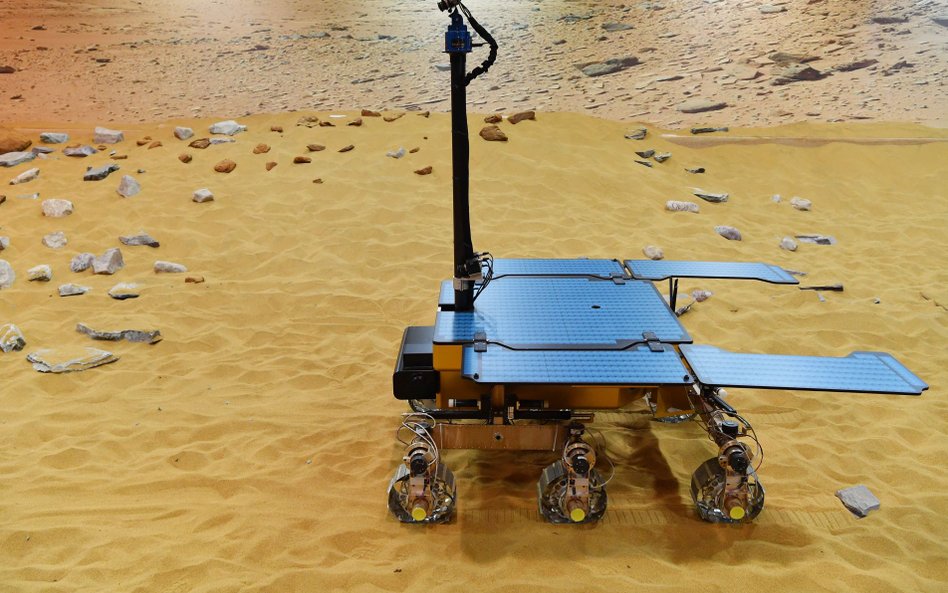 Prototyp łazika na misję ExoMars.