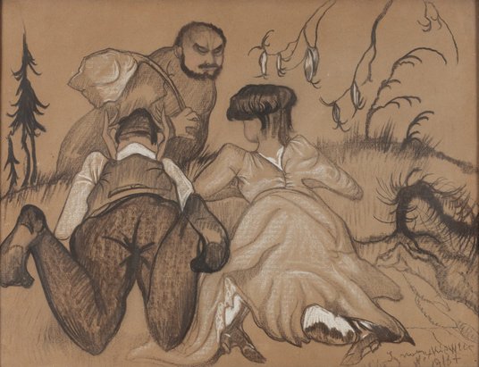 Obraz Witkacego ma dosko­nałą proweniencję.