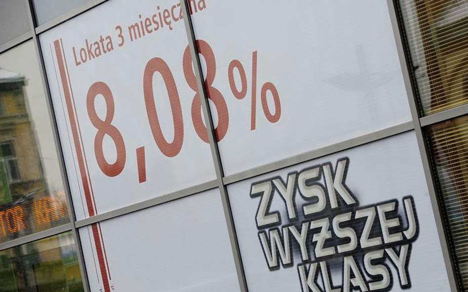 Banki oferują wyższe odsetki