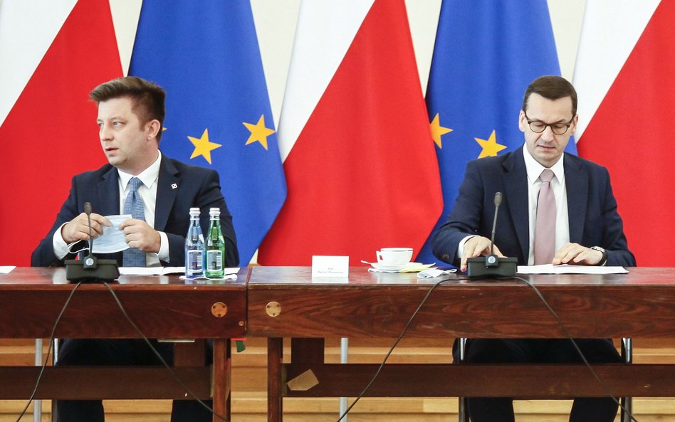 Michał Dworczyk, Mateusz Morawiecki