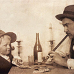 Jan Eustachy Kossakowski z synem Eustachym, 1927