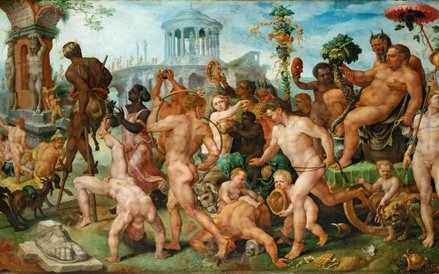 Maerten van Heemskerck “Triumf Bachusa”, około 1536/37