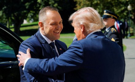 Karol Nawrocki i Donald Trump