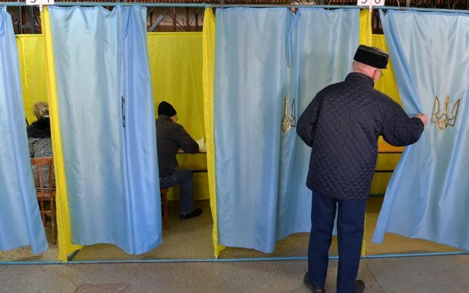 Mieszkańcy wschodniej Ukrainy nie poszli na wybory