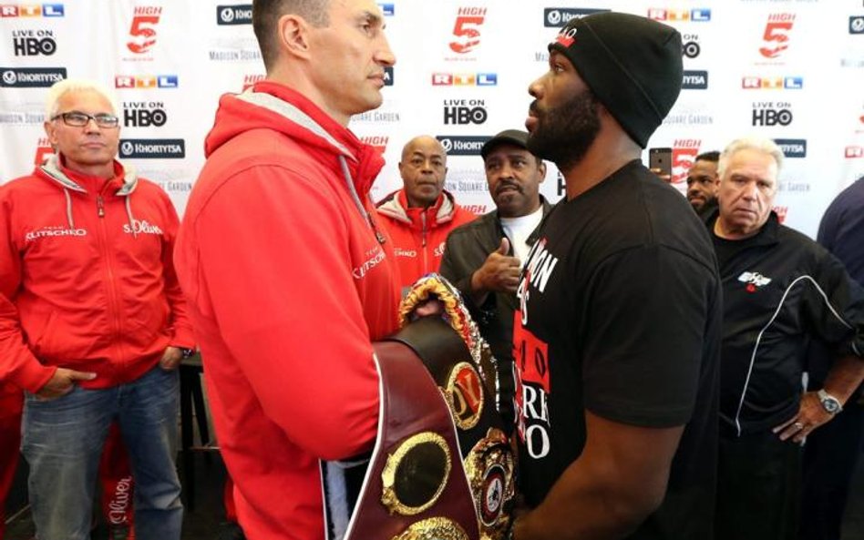 Władymir Kliczko i Bryant Jennings: bokserski rytuał – spójrz mi w oczy i się przestrasz