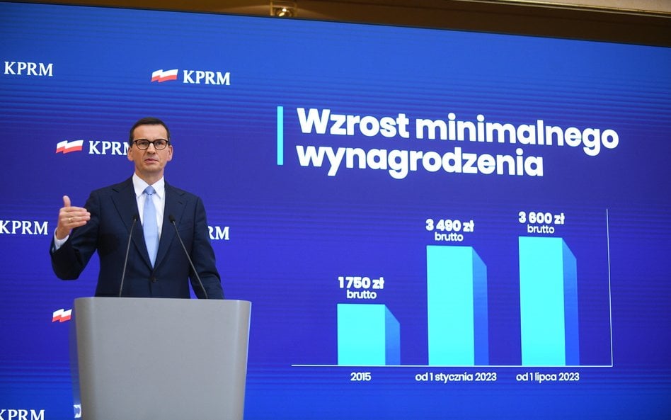 Premier Mateusz Morawiecki