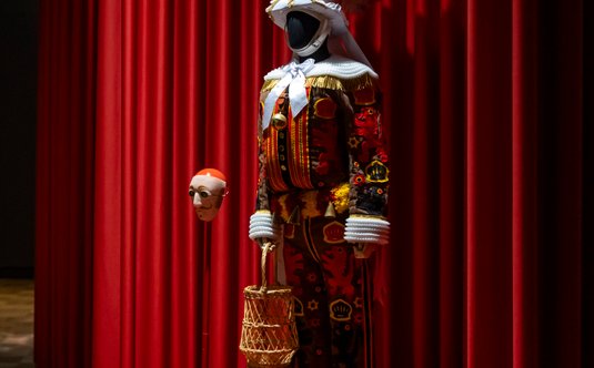 Strój Gille’a  z karnawału w Binche