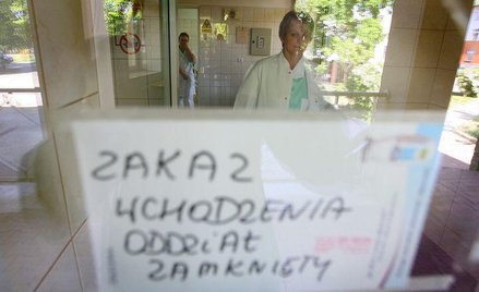 Oddział zakaźny z zakazem odwiedzin