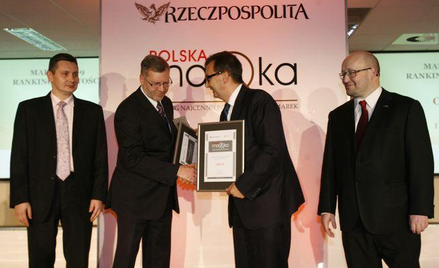 "Rzeczpospolita" uhonorowała firmy o najcenniejszych markach. Od lewej: Paweł Bień, prezes Presspubl