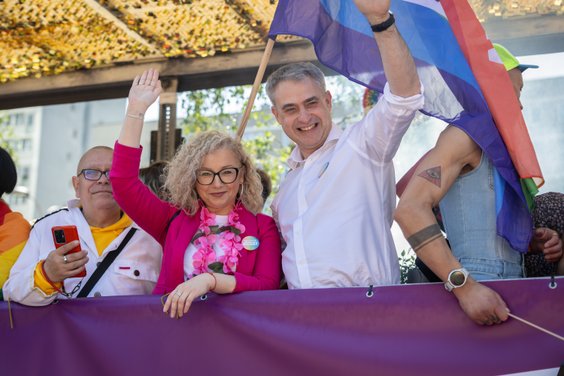 Politycy Lewicy na Paradzie Równości 2025 w Warszawie