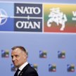 Prezydent Andrzej Duda podczas szczytu NATO w Wilnie
