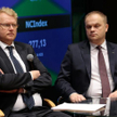 W dyskusjach uczestniczyli m.in. Paweł Gruza, wiceminister finansów (z lewej), i Paweł Łapiński, wic