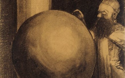 Odilon Redon, "Kula", 1878