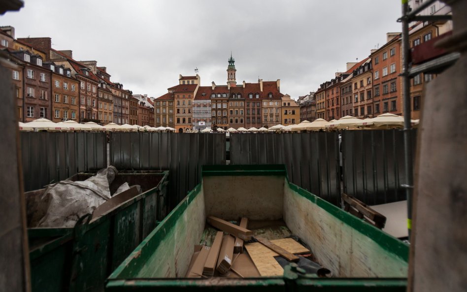 Widok na Rynek Starego Miasta