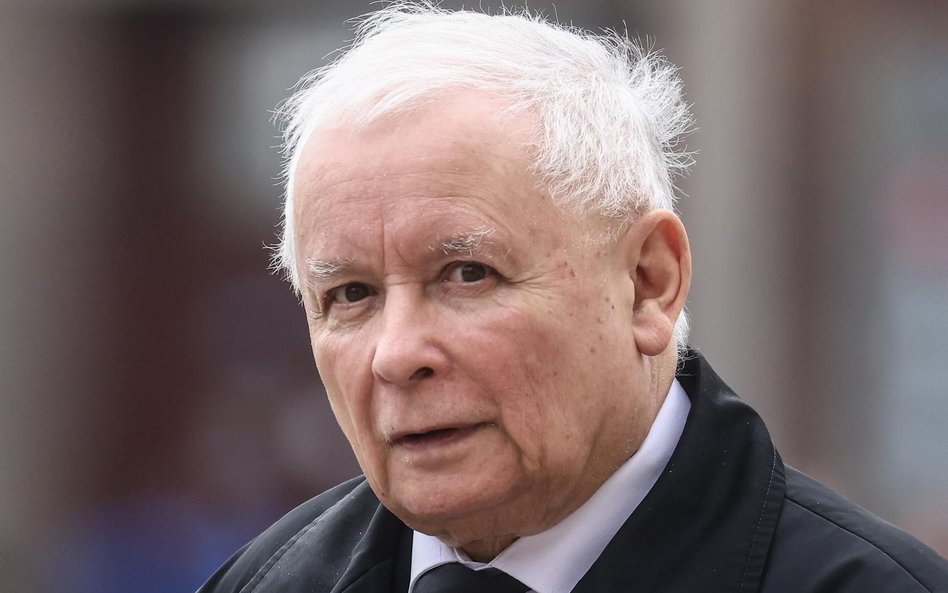 Prezes PiS Jarosław Kaczyński