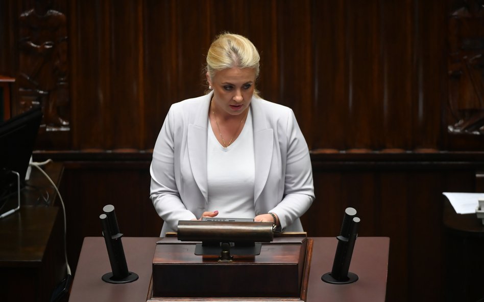 Nowa minister zdrowia, posłanka PiS Katarzyna Sójka