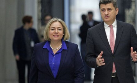 Wanda Nowicka i Janusz Palikot