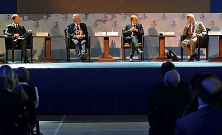 ?Dyskutanci panelu: Bernard Wientjes, przewodniczący Związku Holenderskiego Przemysłu i Pracodawców,