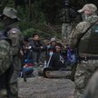 Nielegalni migranci na granicy polsko-białoruskiej, sierpień 2021