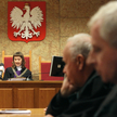 Sędzia Agnieszka Pilarczyk podczas ogłaszania wyroku ws. czwórki lekarzy, oskarżonych o nieumyślne s