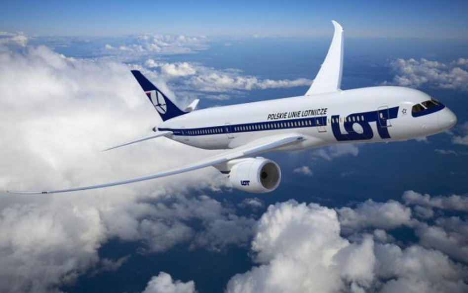Dreamliner na Okęciu