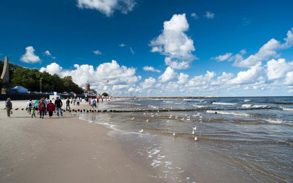 Plaża w Kołobrzegu