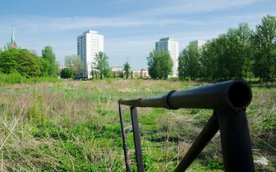 Teren stadionu dawnego Robotniczego Klubu Sportowego "Sarmata" od dawna popada w ruinę