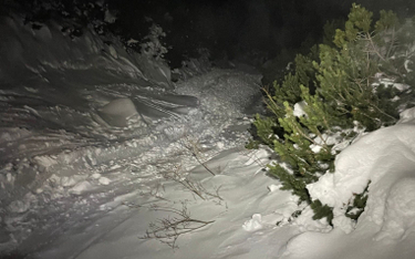 Lawina śnieżna w Tatrach. Zginęło dwóch polskich wspinaczy
