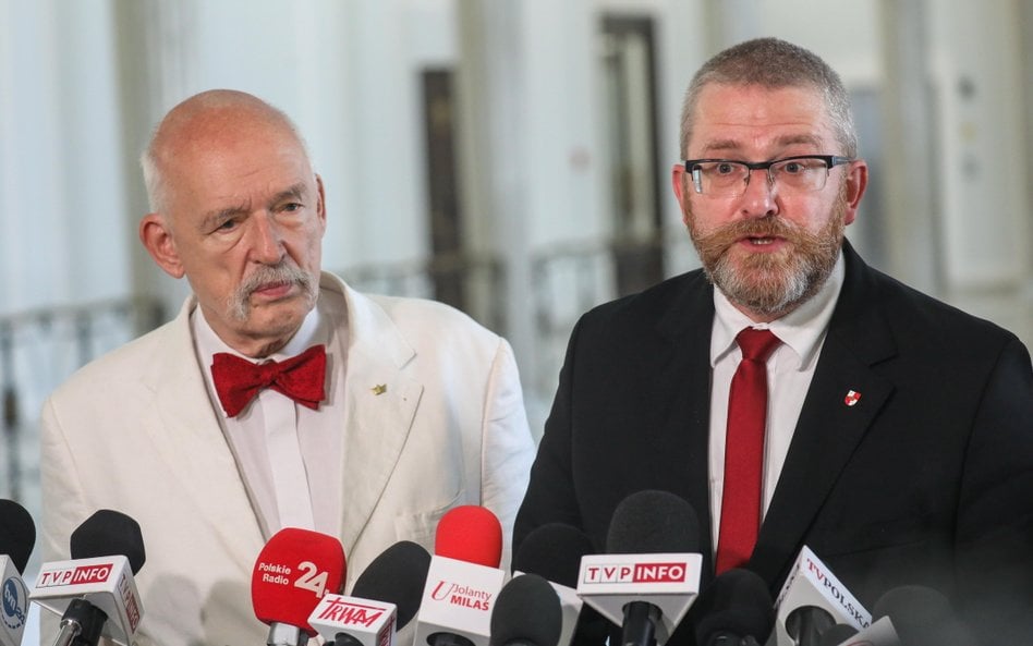Grzegorz Braun i Janusz Korwin-Mikke