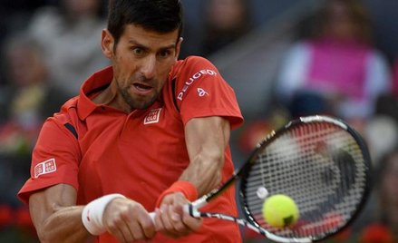 Lider światowego rankingu Novak Djoković grał w finale w Madrycie z Andym Murrayem