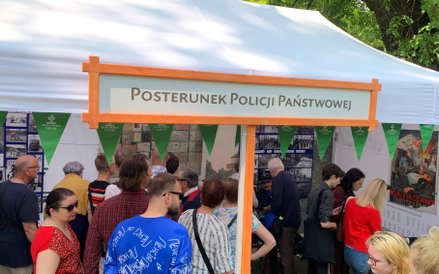 Dawny posterunek budził duże zainteresowanie zwiedzających