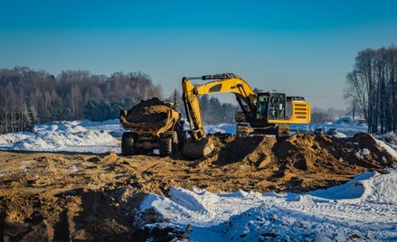 Łagodna zima ułatwia realizację inwestycji infrastrukturalnych